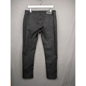 Nick Danger‎ Mens Black Slim Straight Stretch Chino Pants 36x30